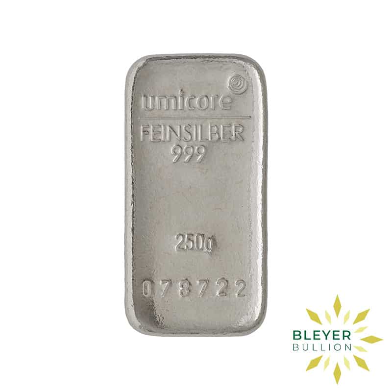 250g Silver Umicore Cast Bar