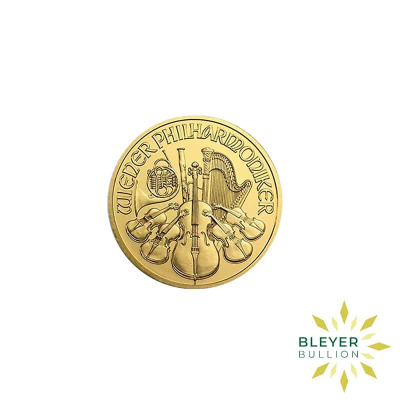 1/10oz Gold Austrian Philharmonic Coin, Mixed Years