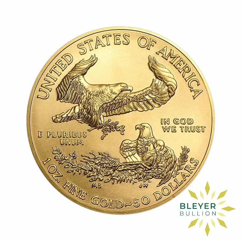 1oz Gold American Eagle Coin, 2021 Type I