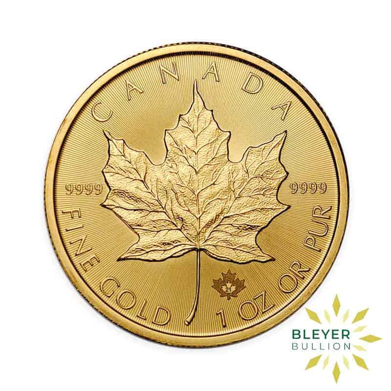 1oz Gold Canadian Maple Leaf Coin, 2021