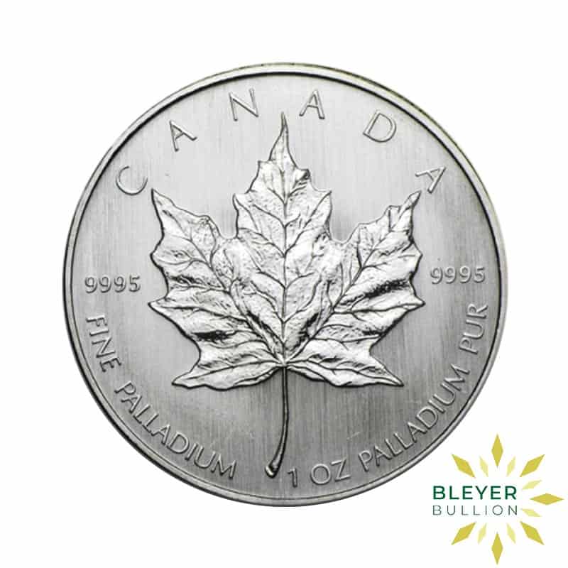 1oz Palladium Canadian Maple Leaf Coin (Margin Scheme)