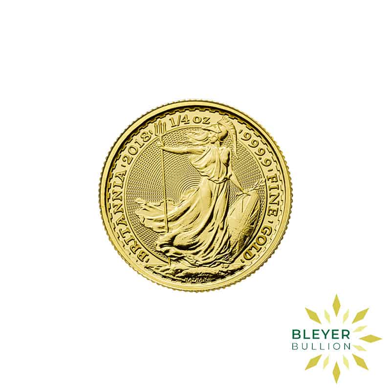 1/4oz Gold Britannia Coins, Mixed Years (Pre-owned)