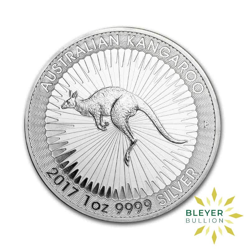 1oz Silver Australian Kangaroo, 2017 (Margin Scheme)