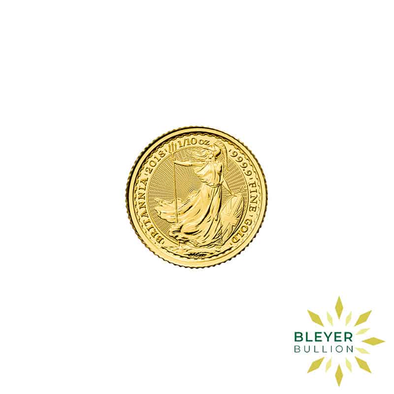 1/10oz Gold Britannia Coin Fair Condition (Pre-owned)