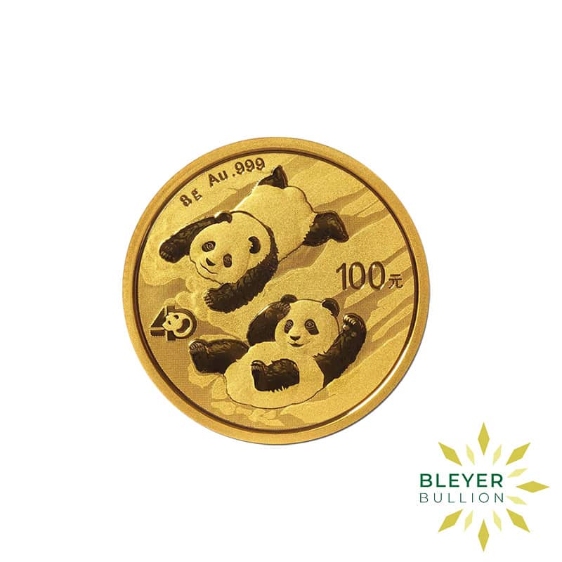 8g Gold Chinese Panda Coin 2022