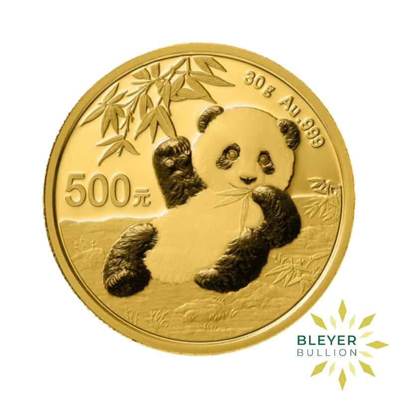 30g Gold Chinese Panda Coin, 2020