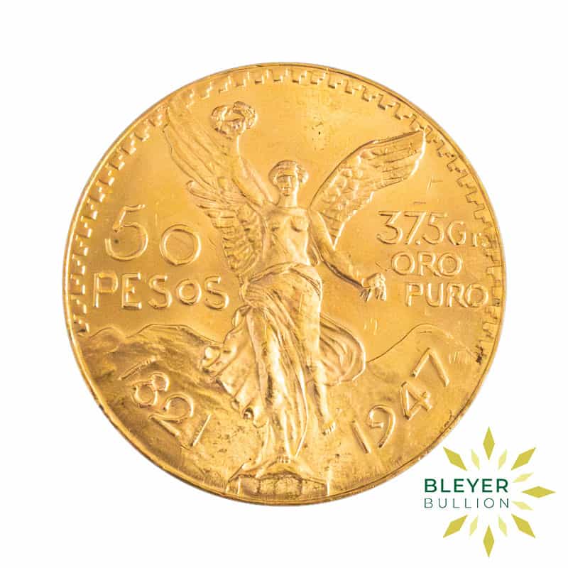 Mexican 50 Pesos Gold Coin, 1947 (Pre-Owned)