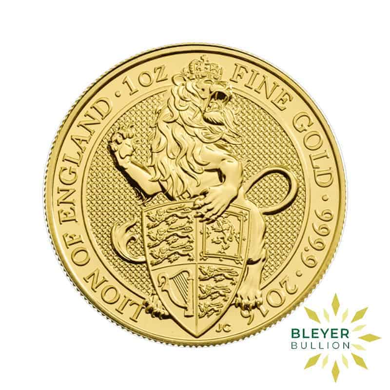 1oz Gold Queen's Beasts Lion of England (Pre-Owned)