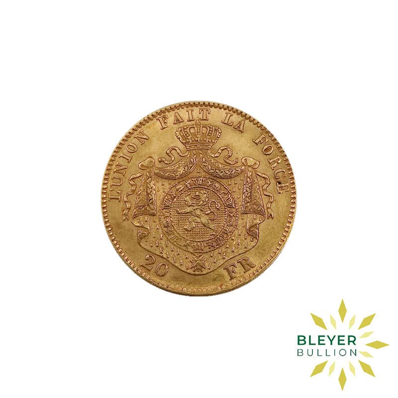 20 French Francs Leopold II (Pre-Owned)