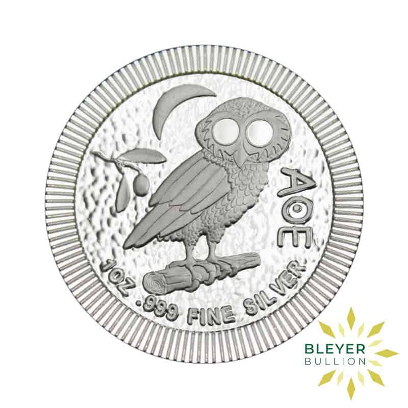 1oz Silver NIUE Athenian Owl Stackable Coin, 2020