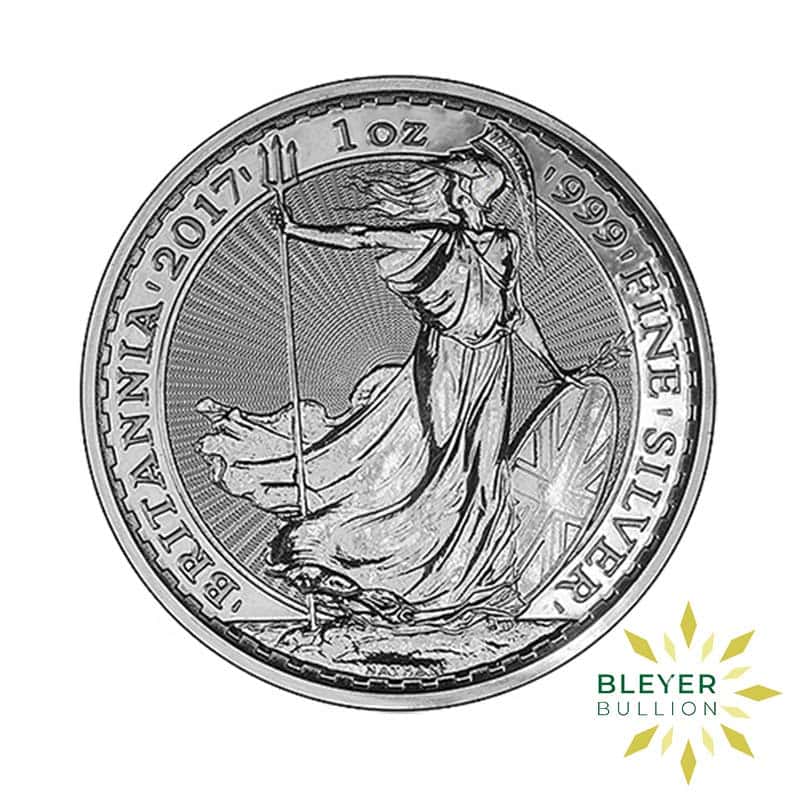 1oz Silver Britannia Coin, Mixed Years (Margin Scheme)