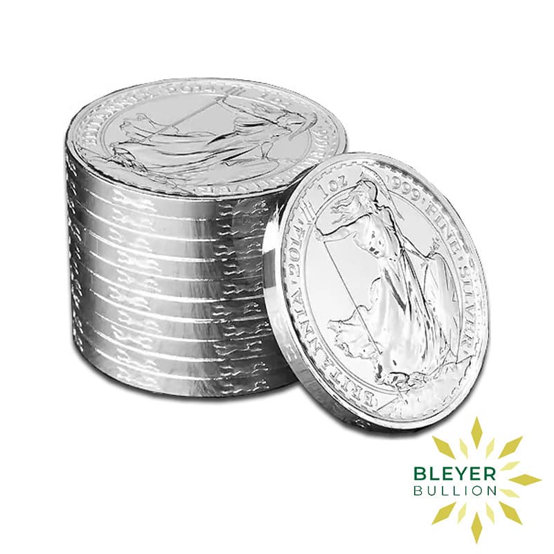 1oz Horse Privy Silver Britannia, 2014 (Margin Scheme)