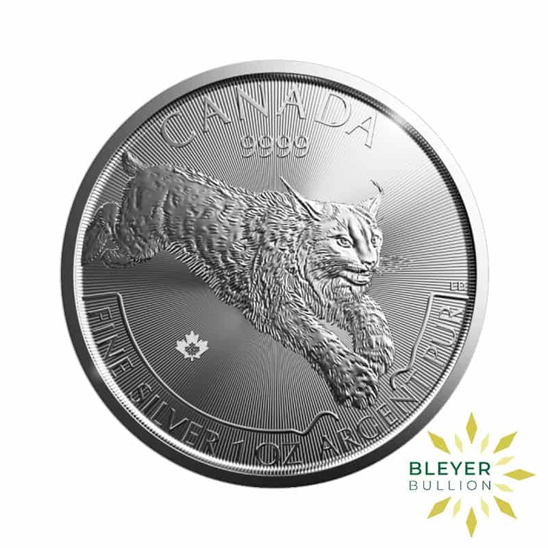 1oz Silver Canadian Lynx Coin, 2017