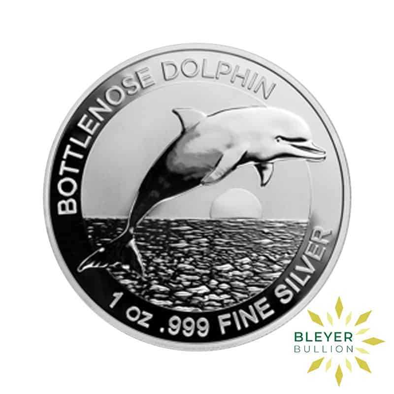 1oz Silver Australian Bottlenose Dolphin coin, 2019 (Margin Scheme)