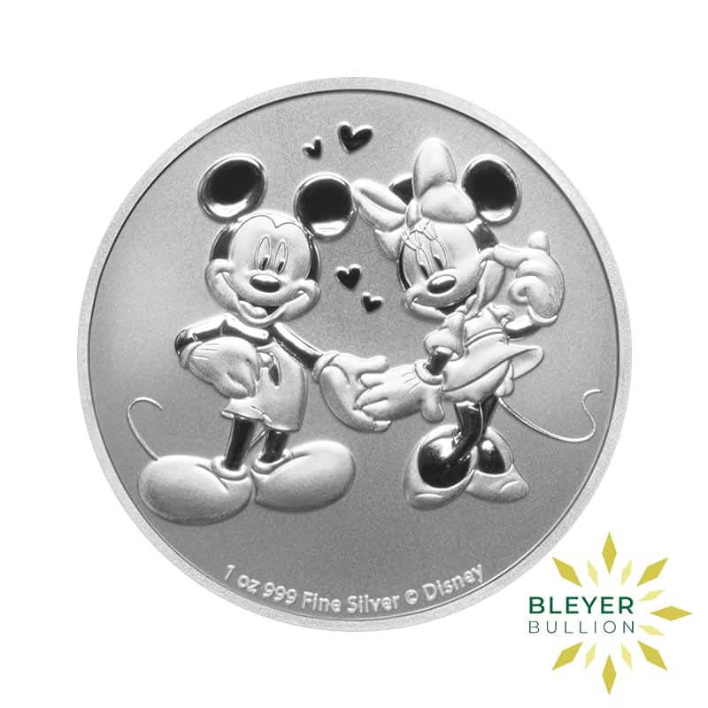 1oz Silver NIUE Disney Mickey & Minnie Mouse Coin, 2020