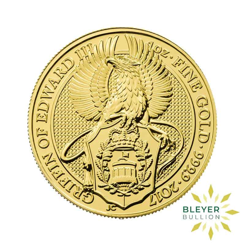 1oz Gold Queen's Beasts Griffin, 2017 (Pre-Owned)
