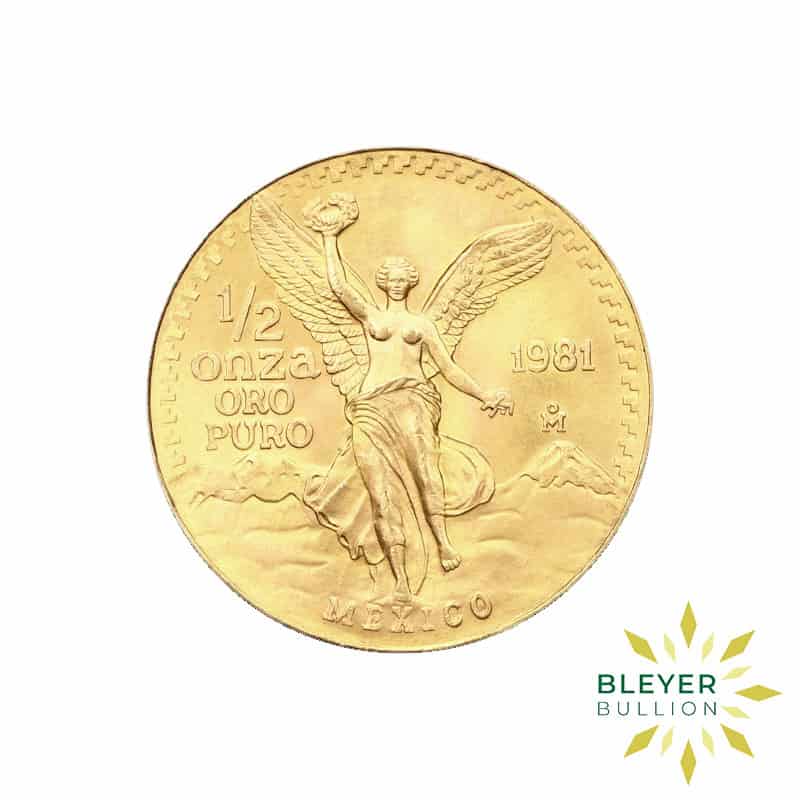 1/2oz Gold Mexico Libertad Coin, 1981 (Pre-Owned)