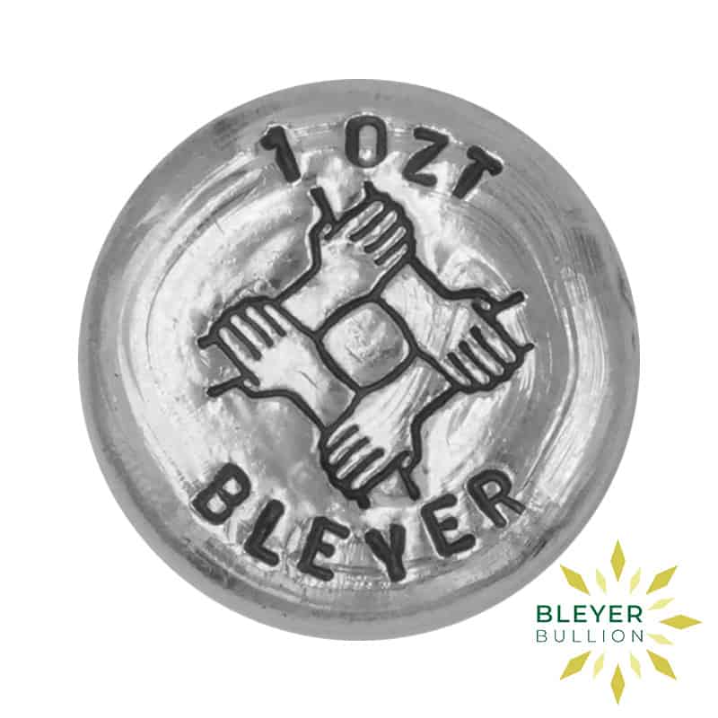 1oz Silver Bleyer Hand Poured Unity Round 2020