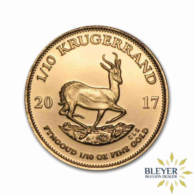 1/10oz South African Gold Krugerrand Coin