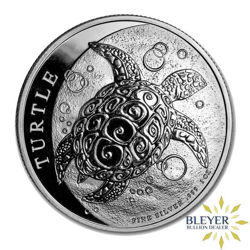 1oz Silver NIUE Hawksbill Turtle Coin, 2019