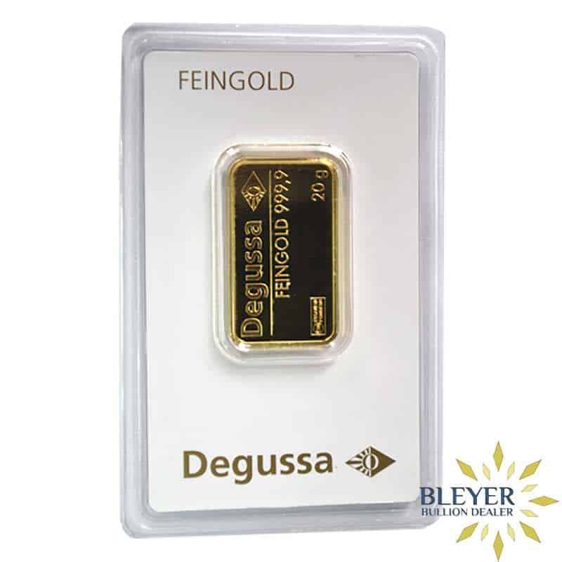 20g Degussa Gold Bar