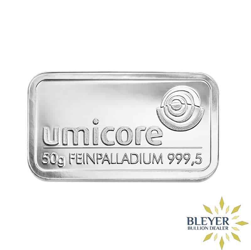 Best Value 50g Minted Palladium Bar