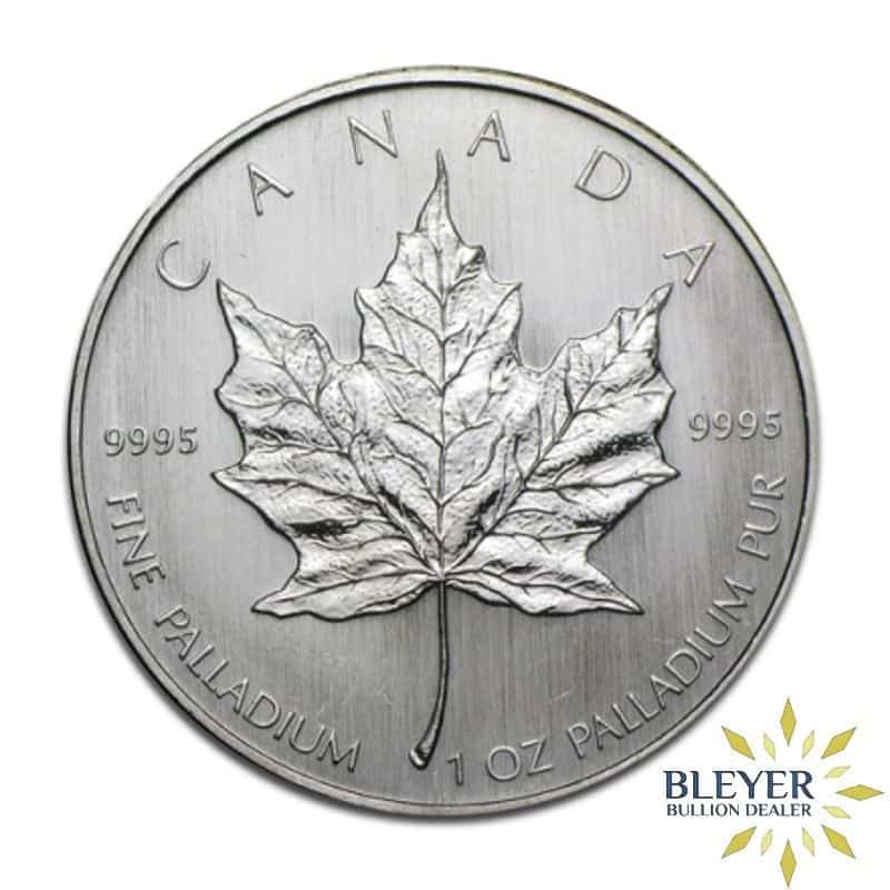 1oz Palladium Canadian Maple Leaf Coin (Margin Scheme)