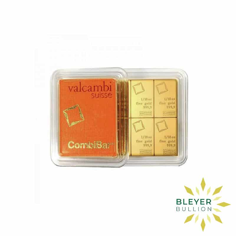 1oz Gold Valcambi Minted CombiBar