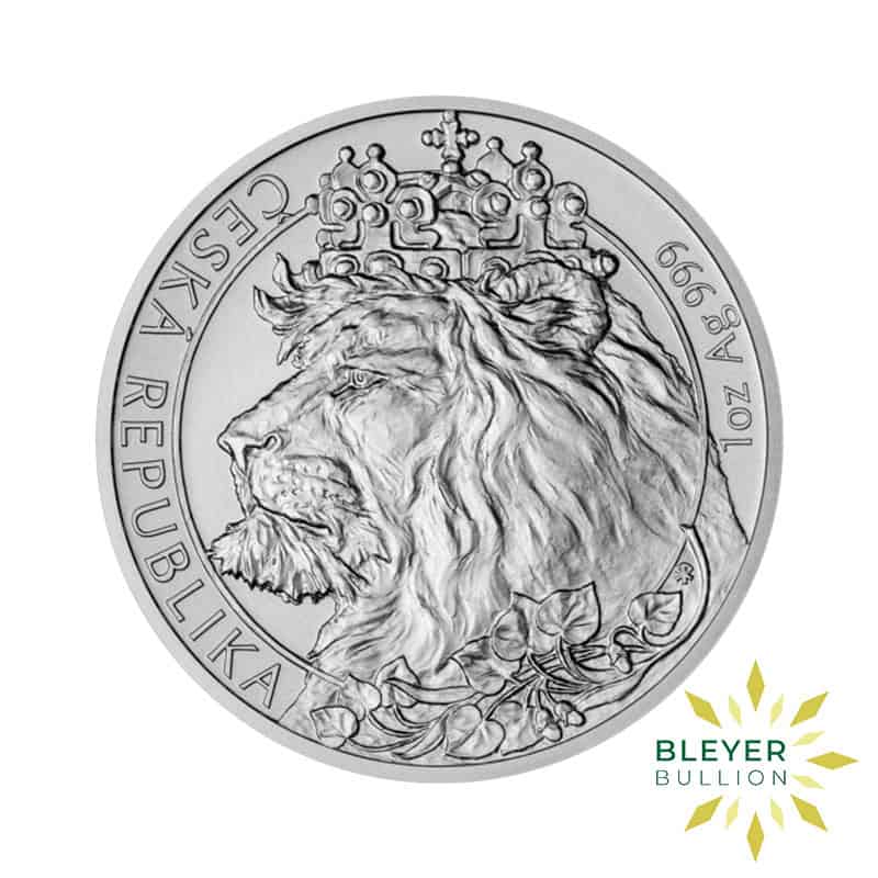 1oz Silver NIUE Czech Lion Coin, 2021 (Margin Scheme)