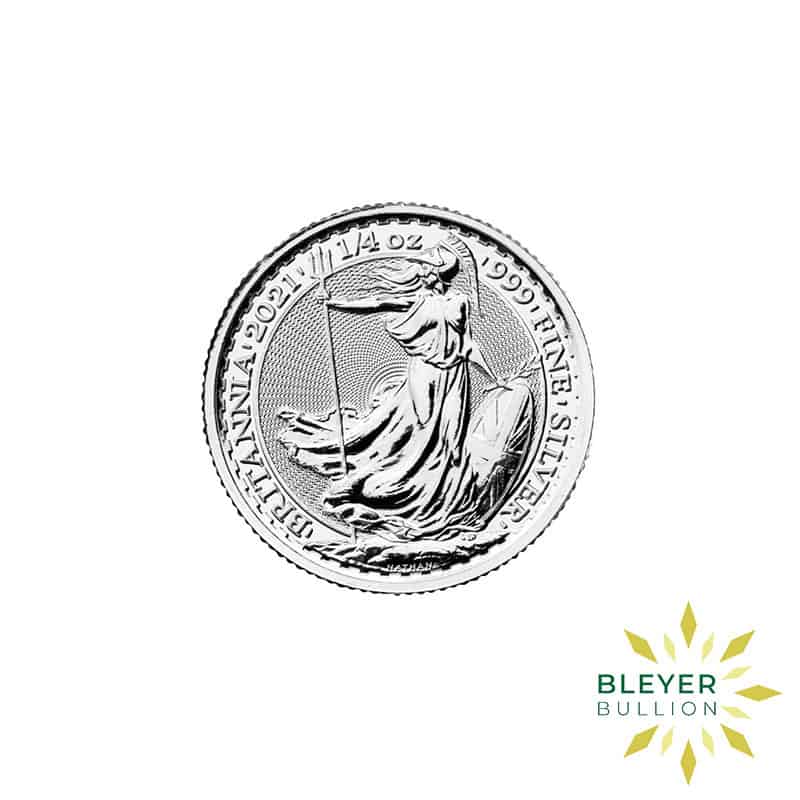 1/4oz Silver UK Britannia Coin, 2021