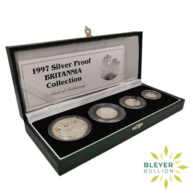 Silver Proof Britannia 4 Coin Set (Margin Scheme)