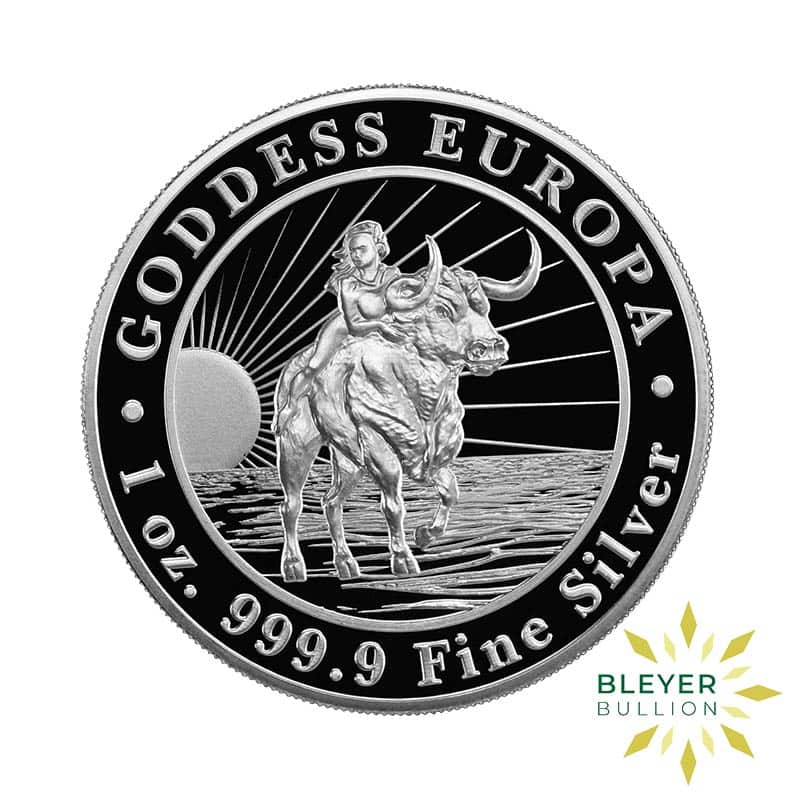 1oz Silver Tokelau Goddess Coin, 2021 (Margin Scheme)