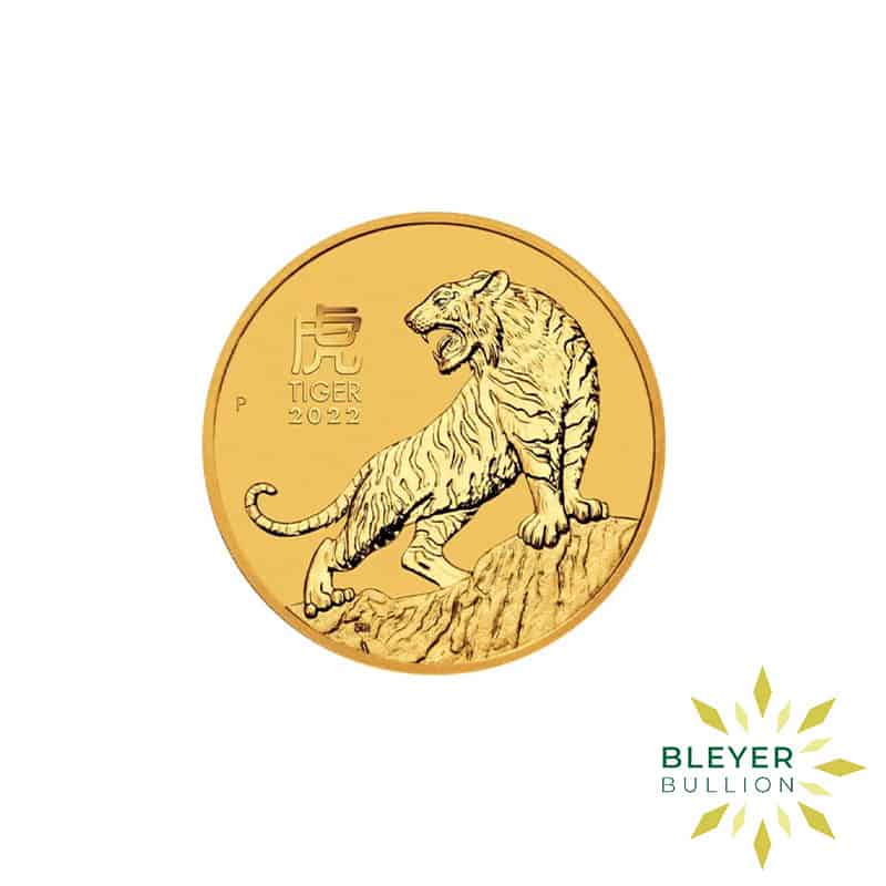1/4oz Gold Australian Lunar Tiger Coin, 2022