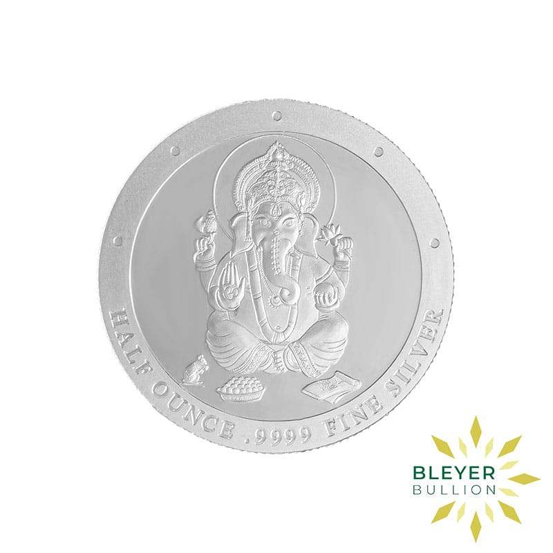 1/2oz Silver Ganesh Round