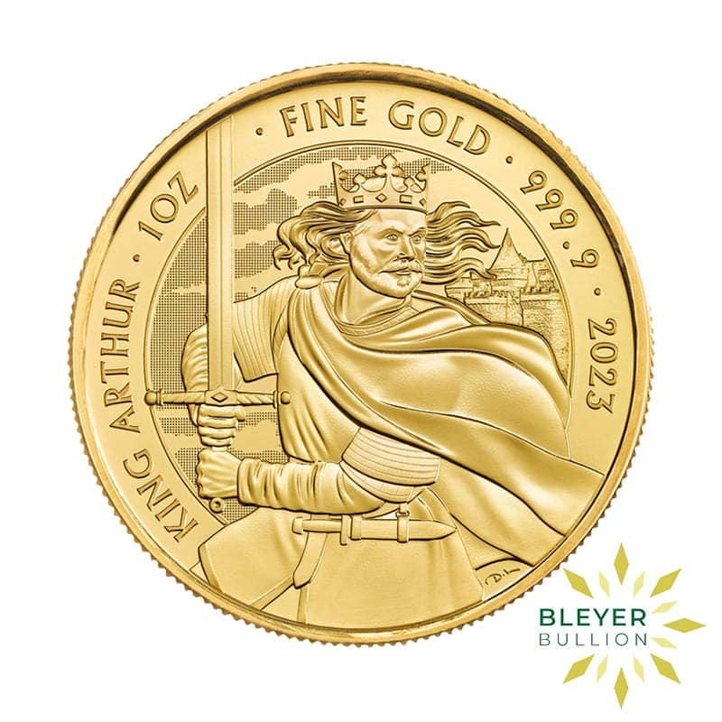 1oz Gold King Arthur Coin, 2023 (Pre-Owned)