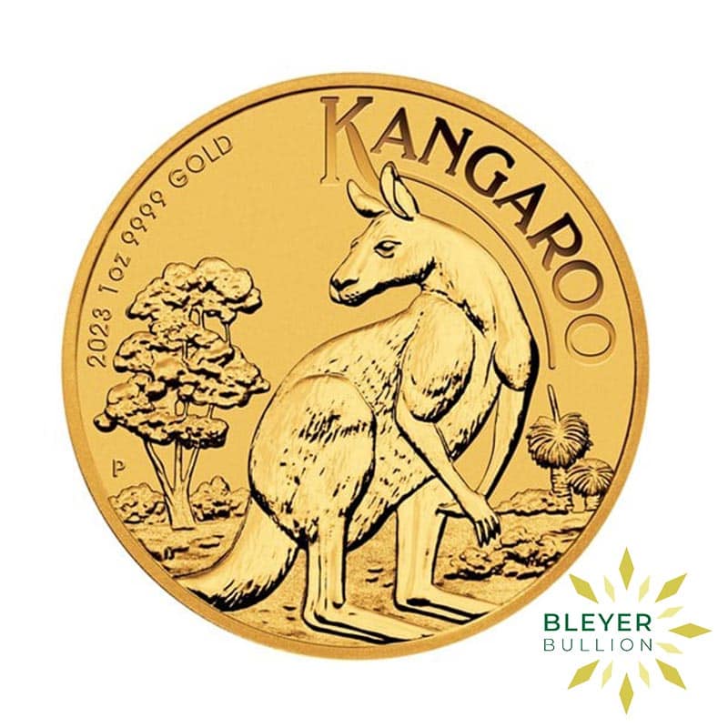 1oz Gold Australian Kangaroo Coin - Mixed Years (Pre-Owned)