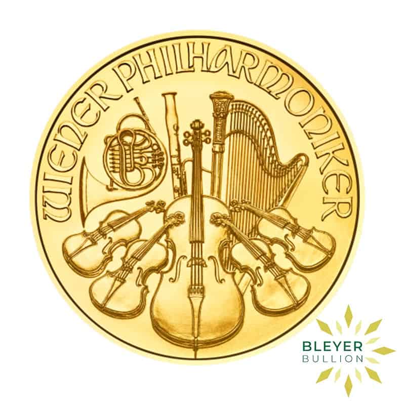 1oz Gold Austrian Philharmonic Coin, 2023