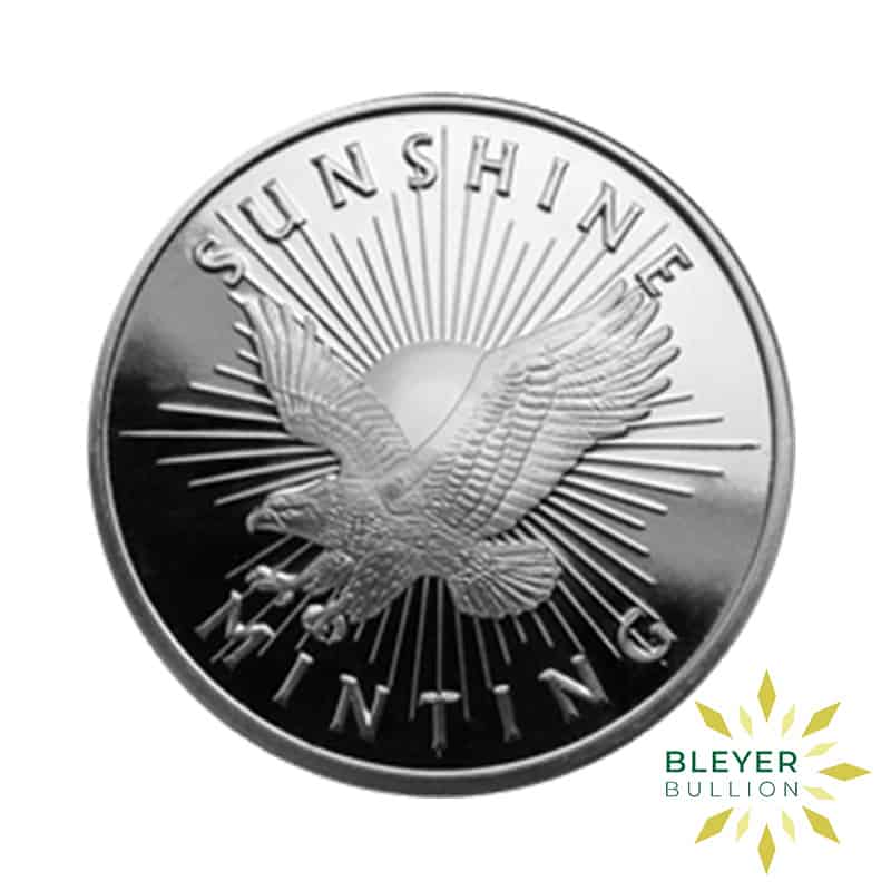 1oz Sunshine Mint Silver Round (Margin Scheme)