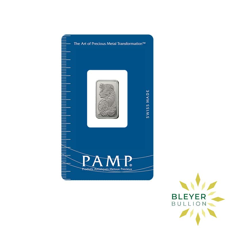 5g Platinum PAMP Lady Fortuna Minted Bar (Pre-owned)