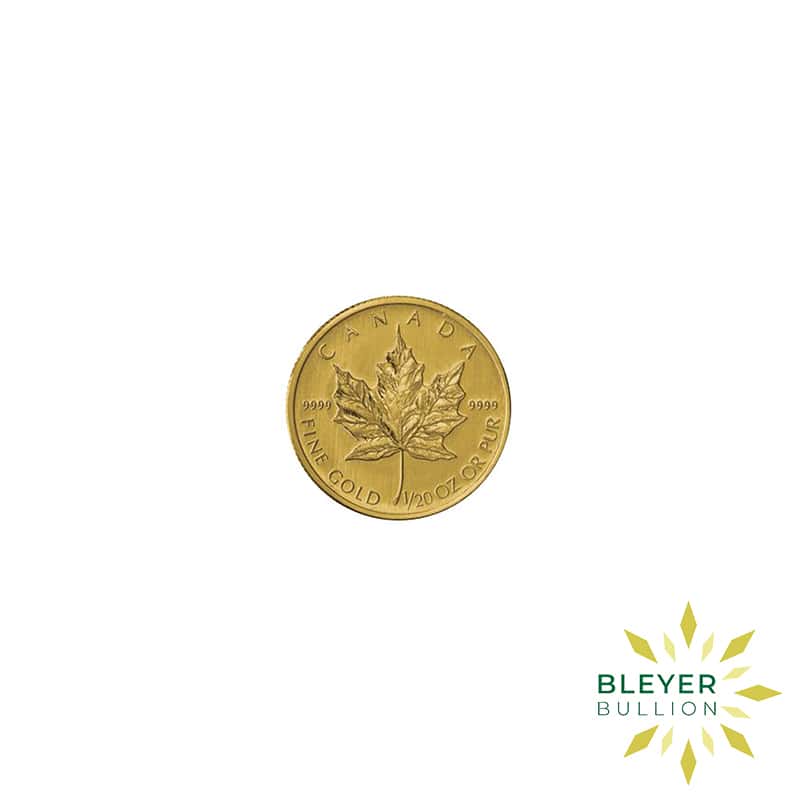 1/20oz Gold Canadian Maple Leaf Coin (Pre-owned)