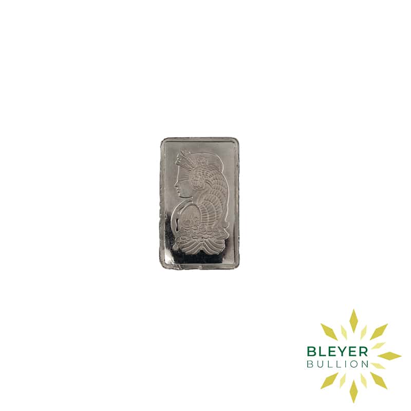 2.5g Platinum PAMP Lady Fortuna Minted Bar (Pre-owned)