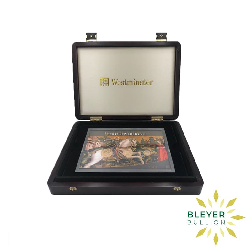 3 Coin Gold Sovereign Set, 2012 (Pre-owned)