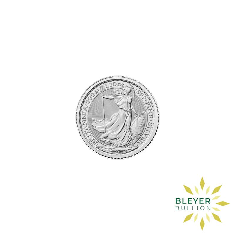 1/10oz Silver King Charles III Britannia Coin, 2024