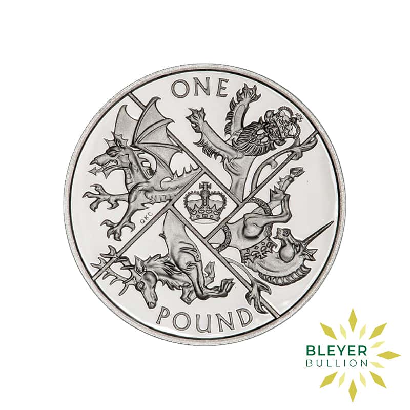 The Last Round Pound Silver Proof Coin, 2016 (Margin Scheme)