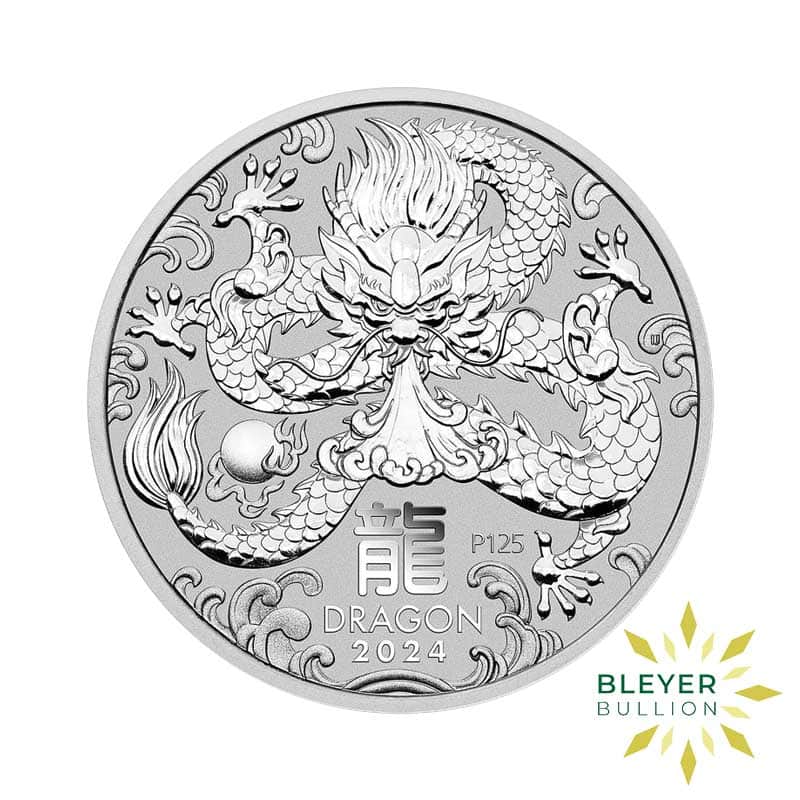 1oz Silver Australian Lunar Dragon Coin, 2024