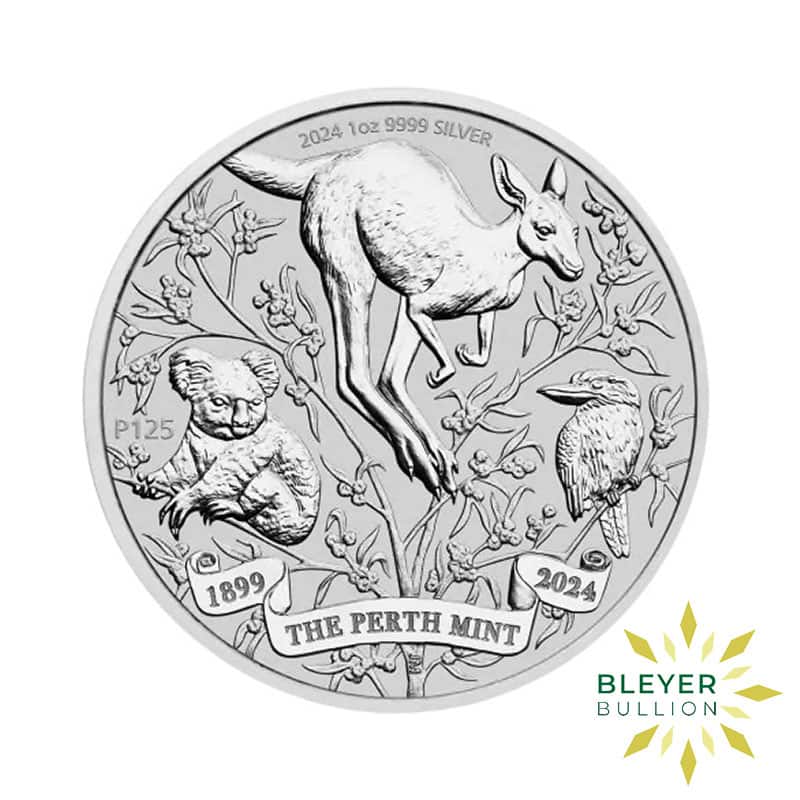 1oz Silver Perth Mint 125th Anniversary coin, 2024