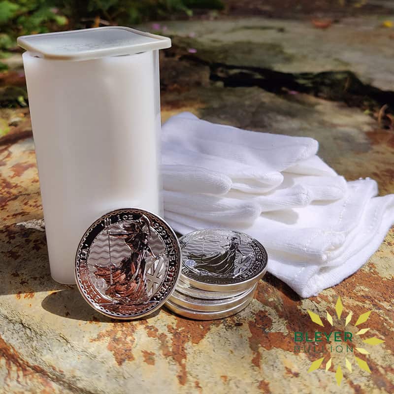 1oz Silver Britannia Coin, Mixed Years (Margin Scheme)