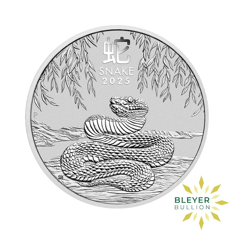 1oz Silver Australian Lunar Snake Coin, 2025