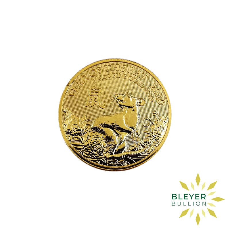 1/4oz Gold Lunar Rat Coin, 2020 (Pre-Owned)
