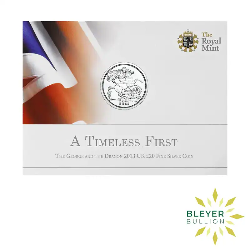 £20 Silver Coin - Various Designs 2013-2016 (Margin Scheme)